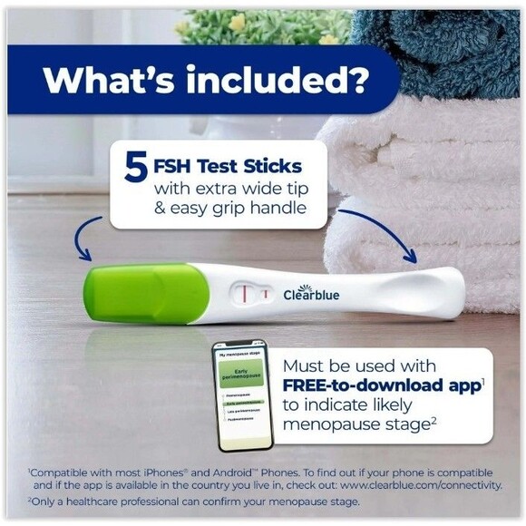 Clearblue Menopause Detection Stage Indicator - 3count New in Box/Sealed - Picture 4 of 14